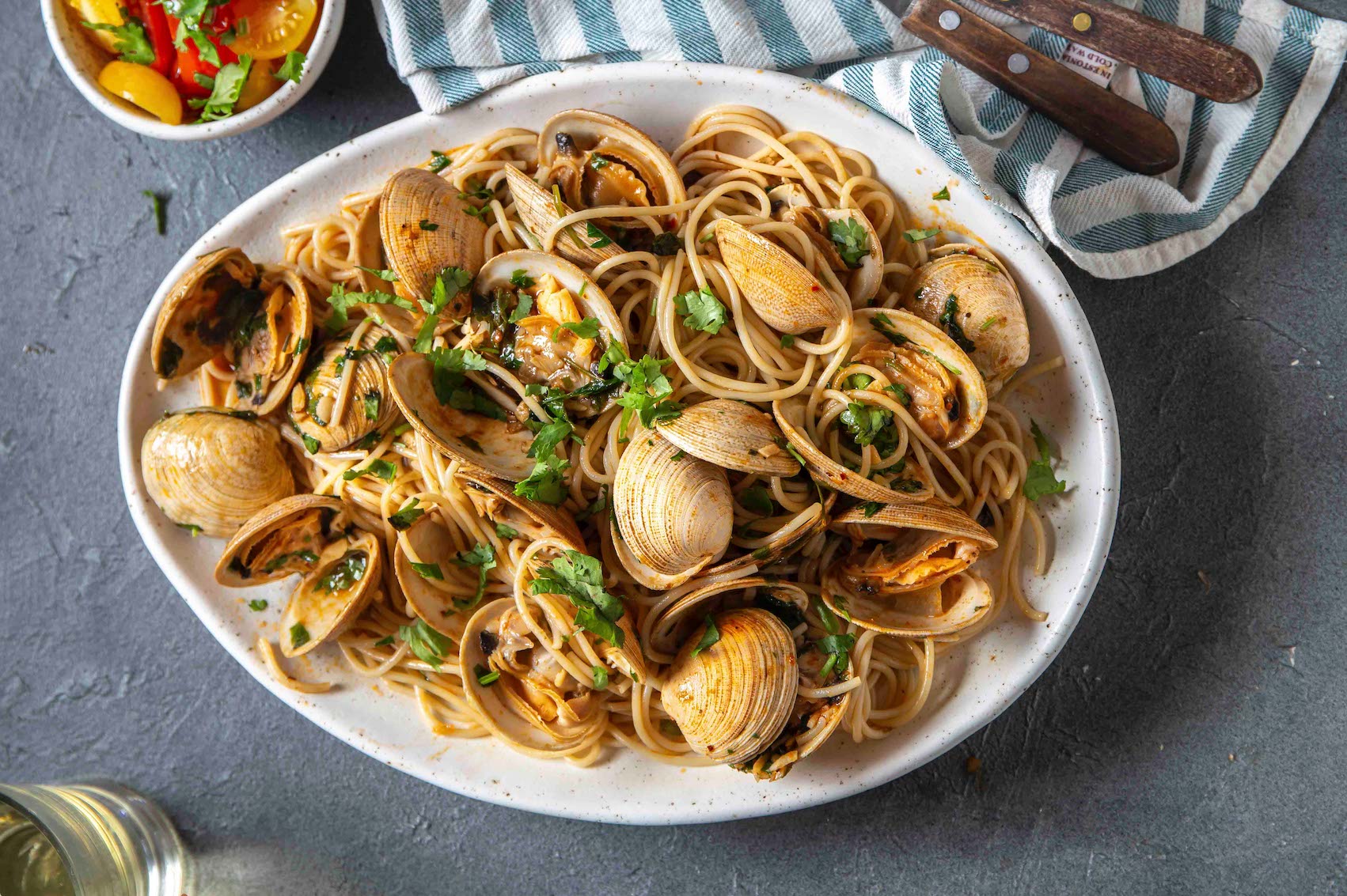 Rezept Pasta alle Vengole italienische Spezialitaeten